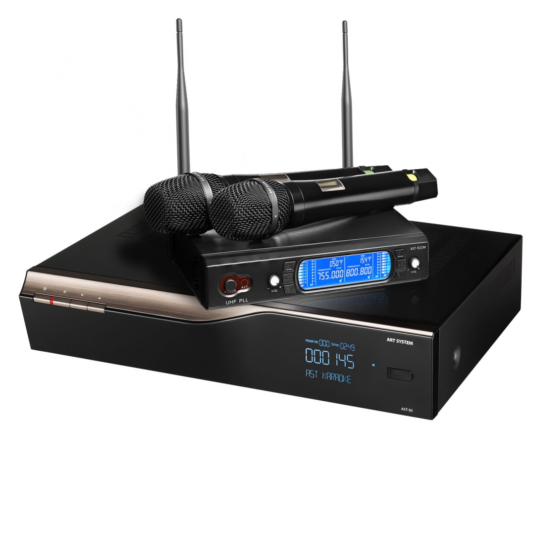 караоке-комплект AST-50 c микрофонами в Ревде