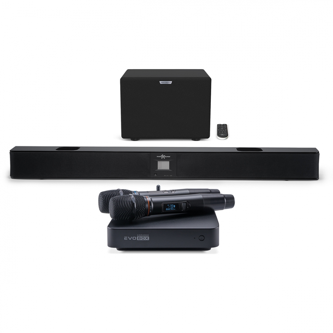 караоке-комплект EVOBOX Plus + EvoSound Bar (саундбар с караоке) в Ревде