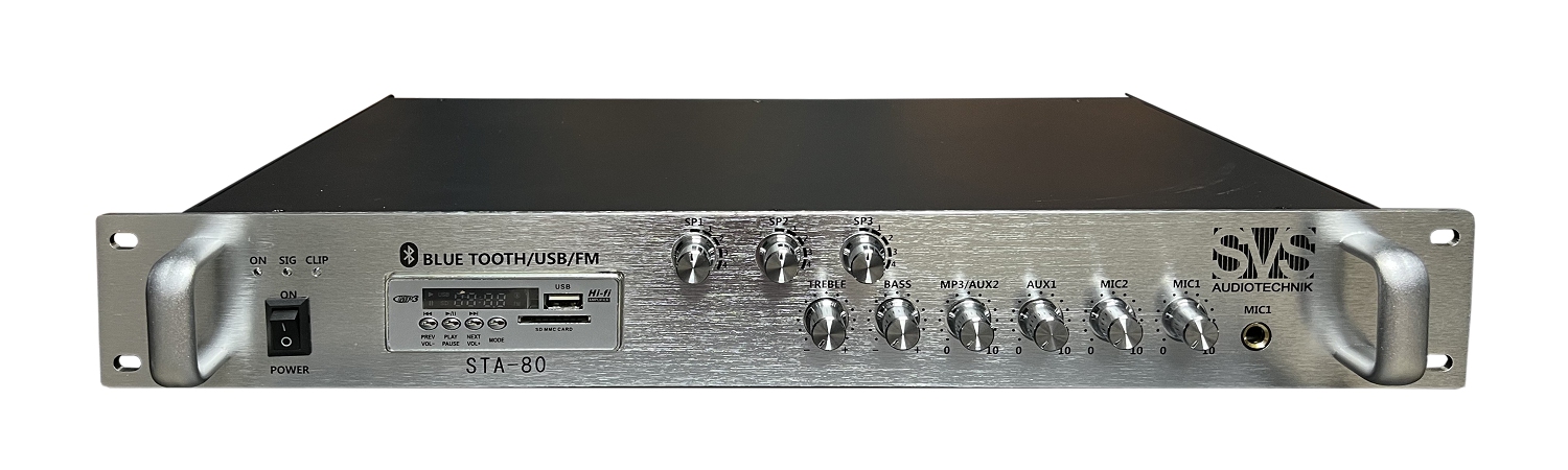 SVS Audiotechnik STA-80 Микшер-усилитель для систем Public Address в Ревде