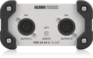 Klark Teknik DI 22P пассивный стерео директ-бокс в Ревде