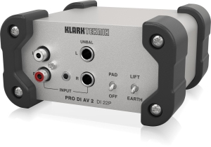 Klark Teknik DI 22P пассивный стерео директ-бокс в Ревде