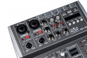 SVS Audiotechnik mixers AM-4 DSP Аналоговый микшерный пульт, 4-канала в Ревде